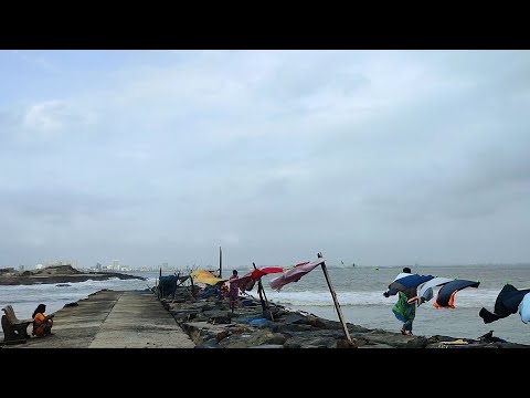A Random Day out at the Beach 🌊  | Real Sound 😃