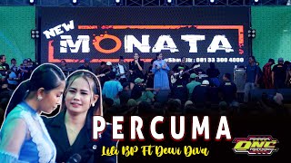 Download lagu NEW MONATA - PERCUMA ( LILI BP FEAT DEWI DIVA ) | DNC Profesional mp3