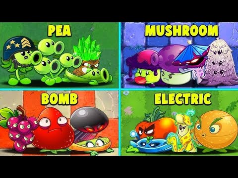 Random All Team 3 Plants PVZ 2 vs PVZ 3 - Which Version Will Win?#pvz2 #zombies
