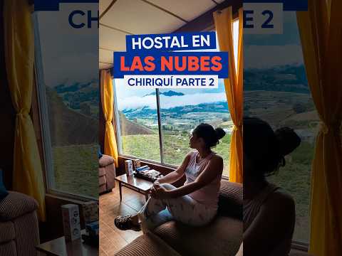 Hostal con vista al volcán Barú. #JolyyJony #hospedajepanama #panama #booking #chiriquí