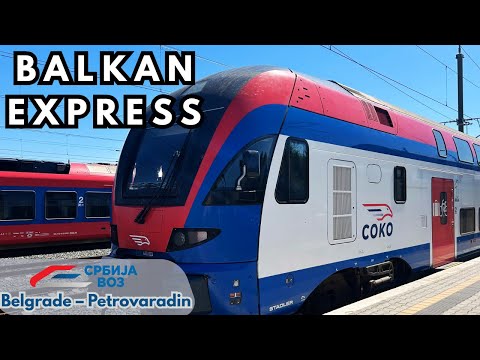Fastest Train in the Balkans! | Belgrade to Petrovaradin 🇷🇸 on board the SOKO Train