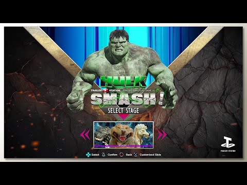 Hulk Smash! Stage 1 with Healthbars