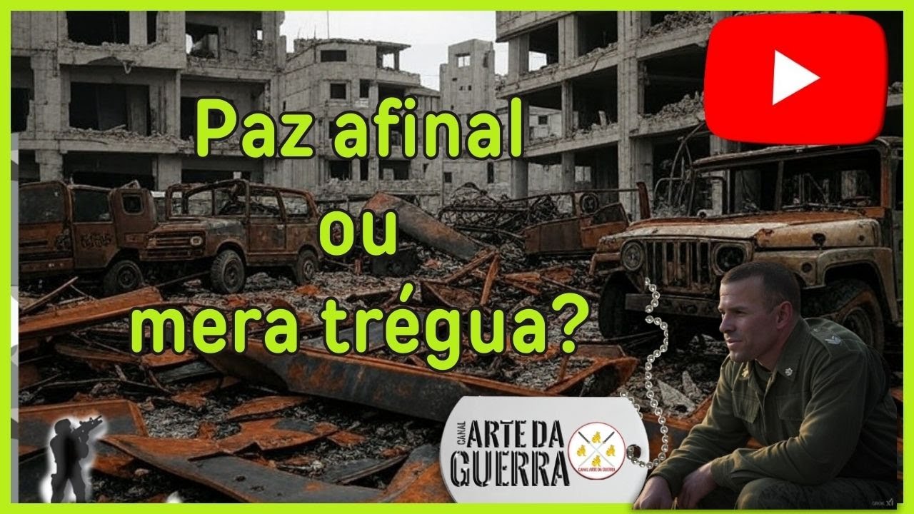 CESSAR FOGO: o mundo respira aliviado!🕊️🕊️🕊️🕊️🕊️