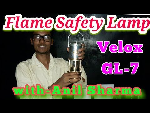 FLAME SAFETY LAMP // GL-7 // How to open and fitting //with practical