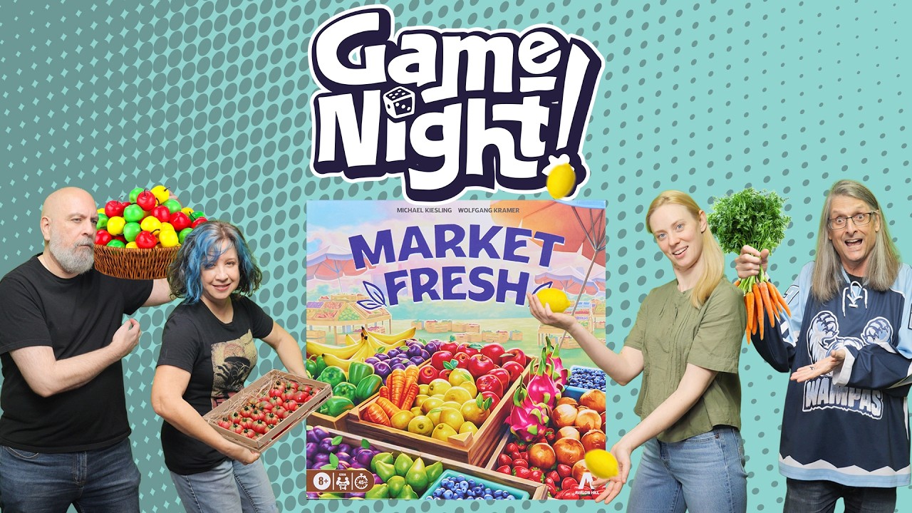 Market Fresh - GameNight! Se14 Ep14 - How to Play & Playthrough