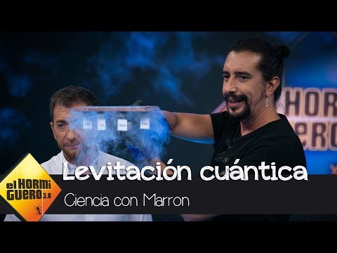 Emilio Aragón disfruta de la levitación cuántica de Marron - El Hormiguero 3.0