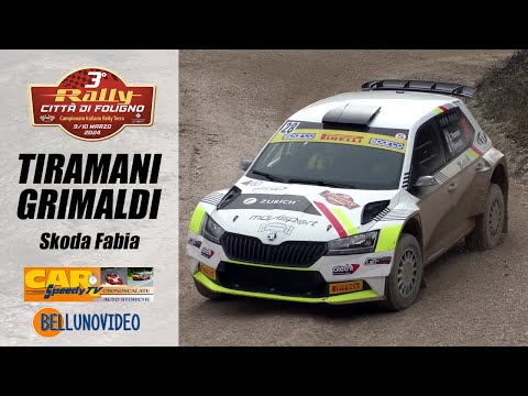 Rally città di Foligno 2024 || Christian Tiramani - Fabio Grimaldi || Skoda Fabia