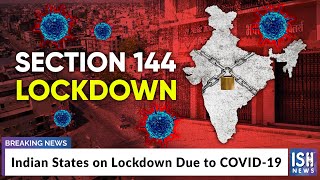 Indian States on Lockdown Due to Covid-19