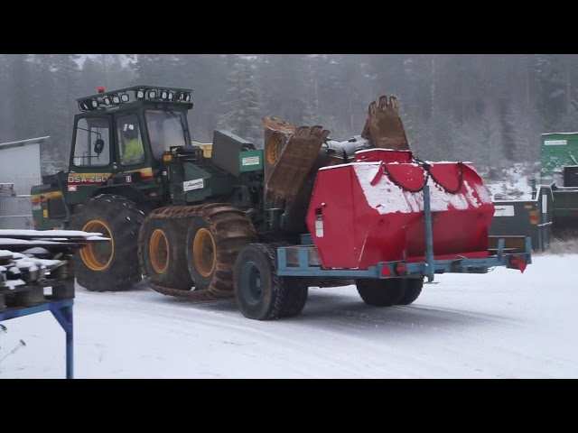 735289 Soil preparer ÖSA 260 Piling machine Donaren 870H