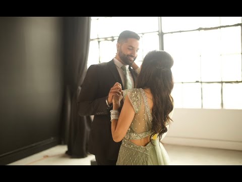 Indian Bride & Groom First Dance | Dil Ko Karaar Aaya x All of Me | Riddhip.dance Choreography