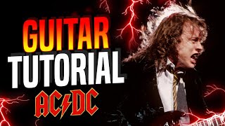 ACDC ~ WHO MADE WHO ~ AC/DC ~ Guitar Tab | Lesson | Cover | Tutorial