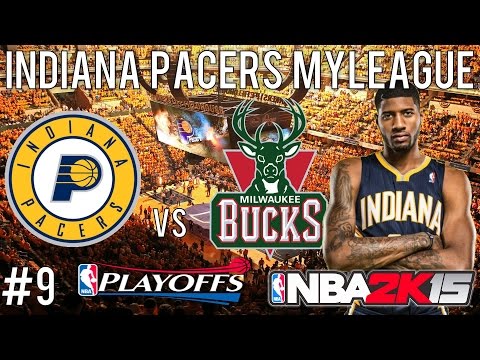 NBA 2K15 Indiana Pacers MyLEAGUE: Playoff Time! (R1G6) (EP9)