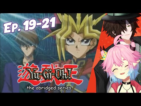 THEY'RE IN THE VIRTUAL WORLD?! 🤔🤔 ep. 19 20, 21 | Yugioh Abridged | Vtubers React!