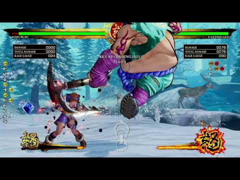 [Samurai Shodown 7] Rimururu 214A Airborne Invincibility Interactions