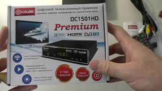 ОНЛАЙНТРЕЙД.РУ— DVB-T2 ресивер D-COLOR DC1501HD