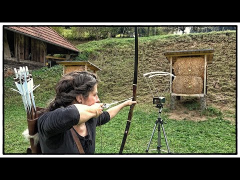 Bogensport Extrem | Speedtest mit den Langbögen - Bogenparcours-Schwarzwald | Extreme Archery