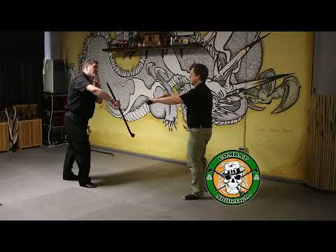 Using Strikes to Disarm the Opponent - Irish Stick Fighting