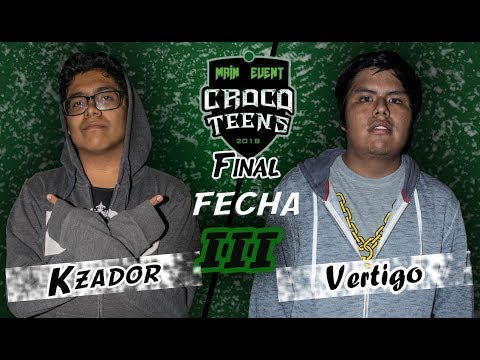 KZADOR vs VERTIGO - Final - Fecha 3 ( Torneo 2018 ) - Crocoteens