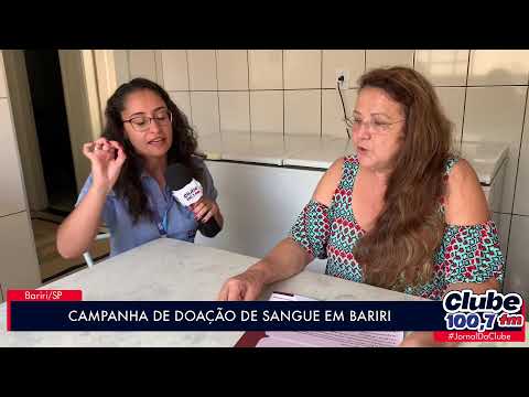 BARIRI: CAMPANHA DE DOAÇÃO DE SANGUE
