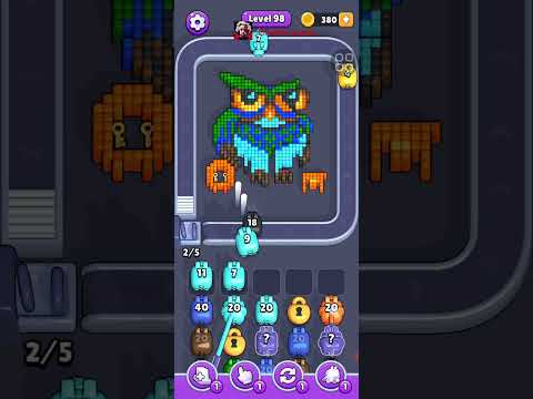 Pixel Flow Level 98 Walkthrough