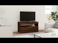 Mobile Porta TV con Luci LED Rovere Marrone 75x35x40 cm - Foto miniatura 8