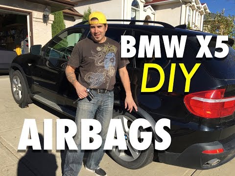 BMW E70 X5 Air Suspension Repair | DIY Bag Replacement