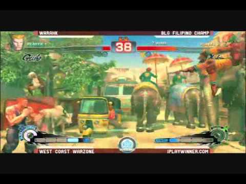 SSF4 (12) - Warahk (Guile) vs. BLG Filipino Champ (Dhalsim)