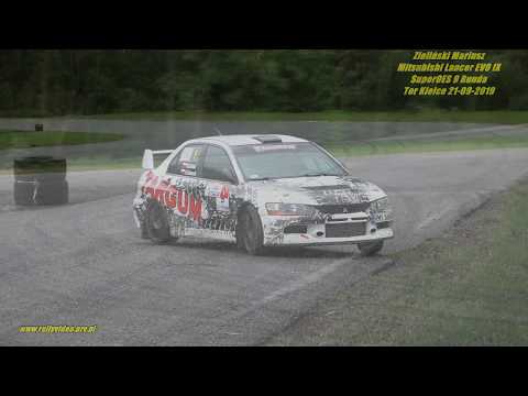 Zieliński Mariusz - Mitsubishi Lancer EVO IX - SuperOES 9 Runda - Tor Kielce 21-09-2019