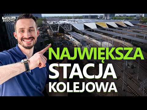 Warszawa Zachodnia - Największa stacja kolejowa w Polsce! #Wjazdnabudowe