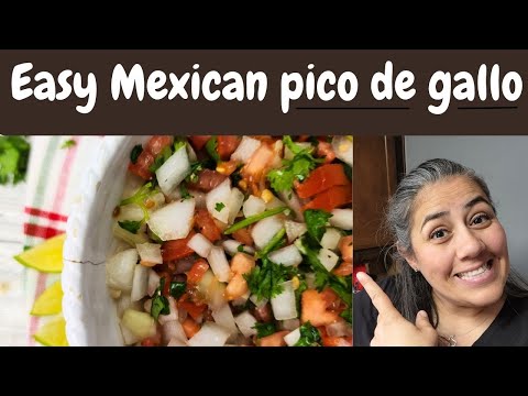 EASY PICO DE GALLO RECIPE