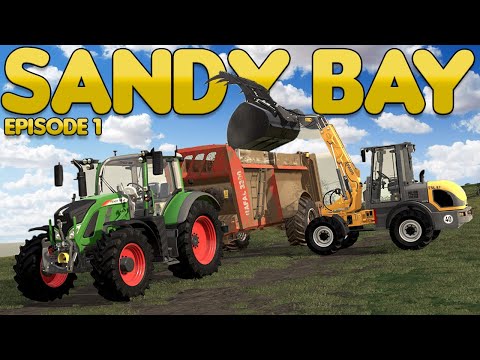 Sandy Bay 19 - Farming Simulator 19 -  Ep.1 (with Wheel Cam)