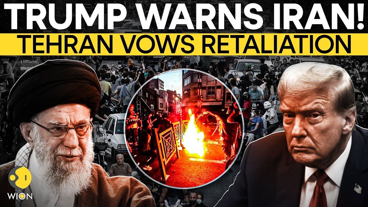 Iran Protests: Trump Threatens Intervention, Tehran Says ‘We Will Respond’ | WION Originals