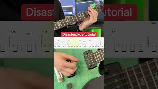 Slipknot - Disasterpiece (slow-tempo tutorial) ? #slipknot #guitar