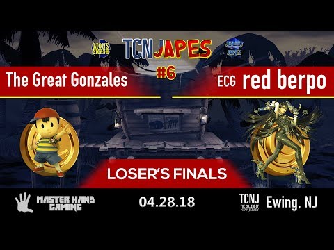 TCNJapes 6 - The Great Gonzales (Ness) vs ECG | red berpo (Bayo) - Loser's Finals