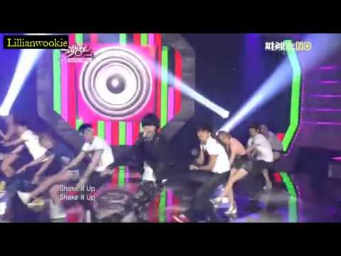 110909 Music Bank Shake it up (Seo Inguk)