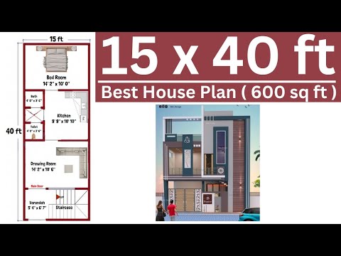 15x30 House Plan 15 x 30 Ghar Ka Naksha Small House Plans Design 450 sq ft house Plans