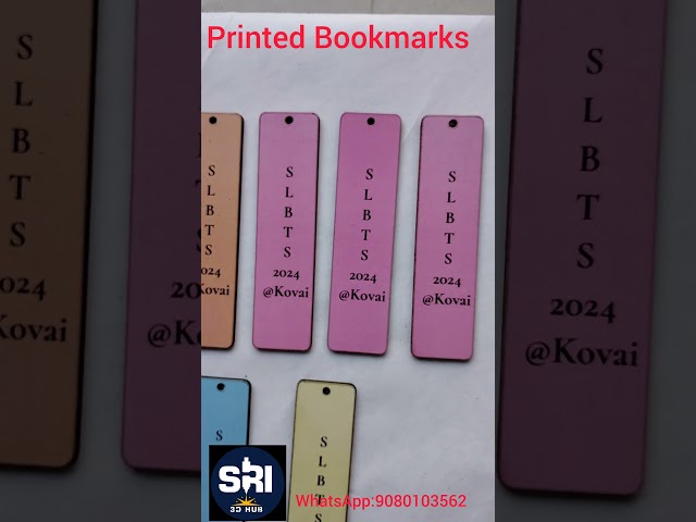 Bookmarks - Printed Wooden Bookmarks Manufacturer from Madurai