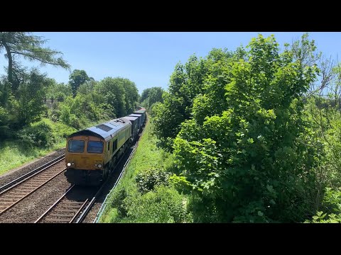 Class 66 | 66708 ‘Слава Україні / Glory to Ukraine’ | Awesome Tones | GBRf
