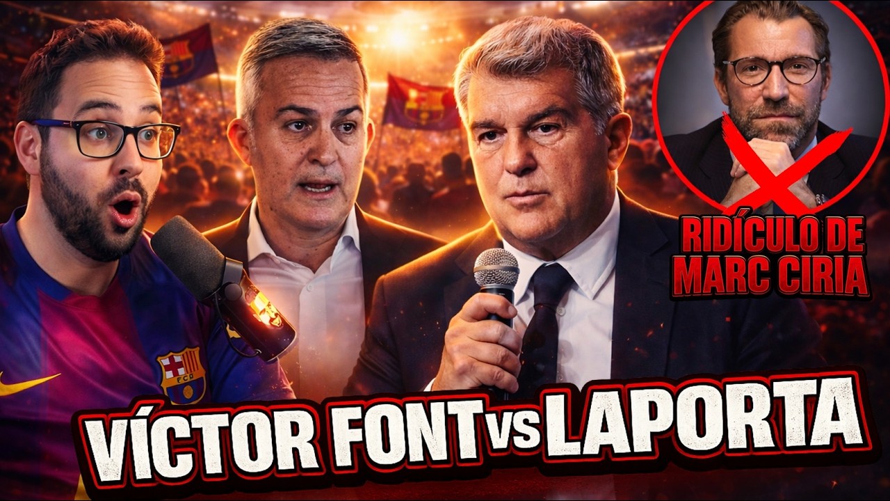 🚨OFICIAL: LAPORTA VS VÍCTOR FONT - MARC CIRIA ELIMINADO por FIRMAS INVÁLIDAS