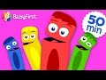 All Of The Colors Coloring For Kids Learn The Colors Color Crew BabyFirst TV