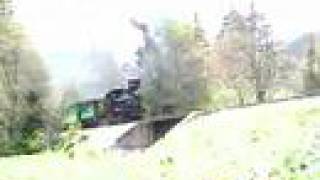 preview picture of video 'Cass Scenic Railroad Railfan weekend 2007 Shay 2 leaving Spruce'