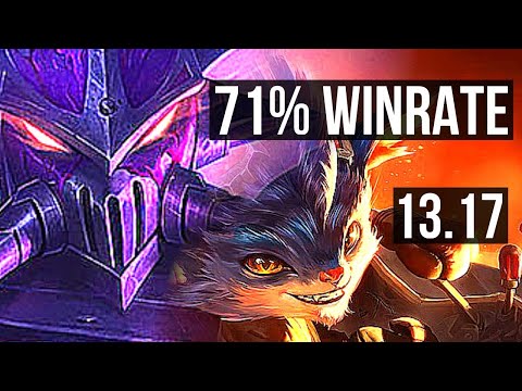 KASSADIN vs RUMBLE (MID) | 71% winrate, 12/2/9, Legendary | NA Master | 13.17