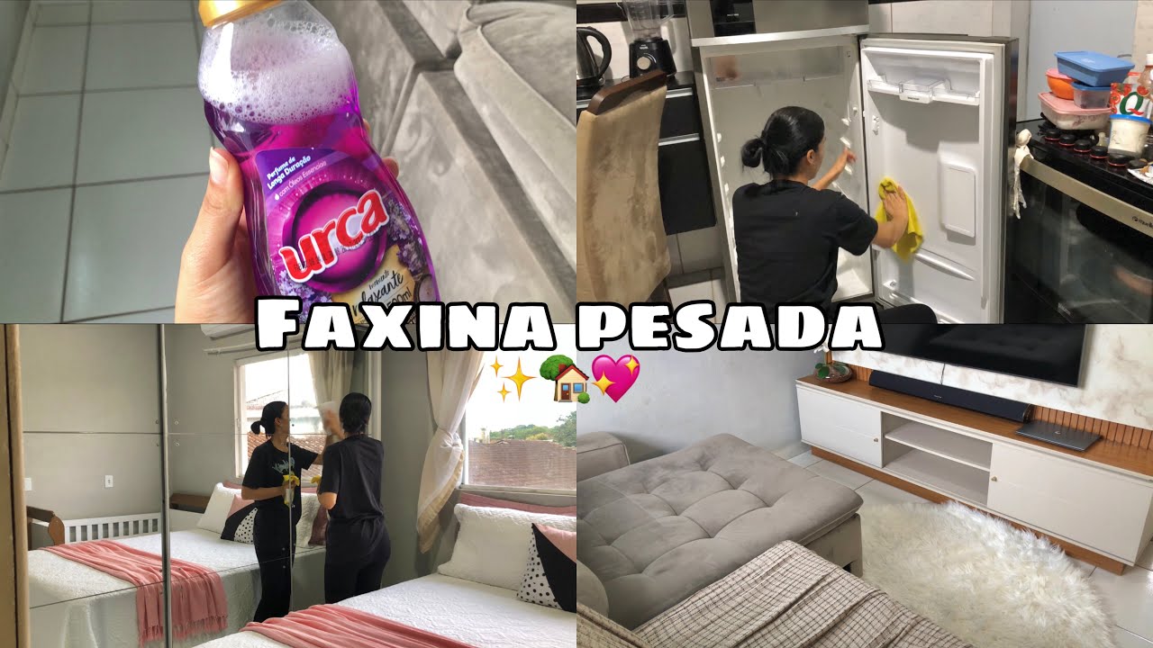 DIA DE FAXINA E ORGANIZAÇÃO/ faxina pesada ✨🏡💖