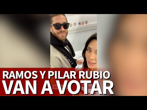 El vídeo de Ramos y Pilar Rubio votando que ha revolucionado las redes sociales | Diario AS