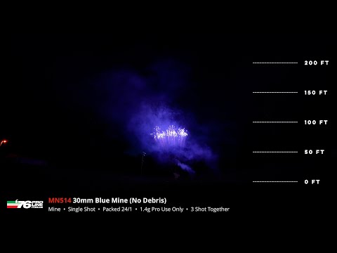 MN514 30mm Blue Mine (No Debris) - '76 Pro Line Italia 2025