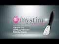 Вібратор з електростимуляцією Mystim Tickling Truman eStim Black, міостимулятор