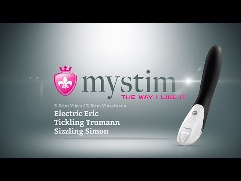 Видео Вибратор с миостимуляцией Mystim Electric Eric Black Edition