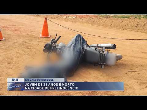 Vale do Rio Doce: Jovem de 21 anos é morto em Frei Inocêncio.