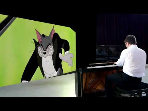 Florent Hu plays The Cat Concerto - Tom and Jerry - Hungarian Rhapsody No.2 by Franz Liszt