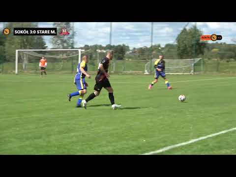 Sokół Hucisko - Staromieszczanka Stare Miasto 4:0 (2:0) skrót meczu 24.08.2025r.